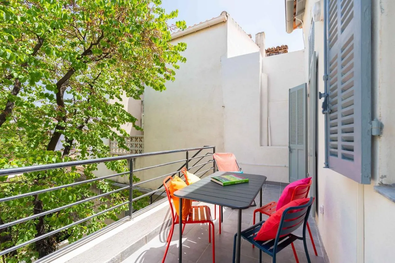Le Concorde 1 Terrasse Calanques Vélodrome - MaisonMars Marsiglia